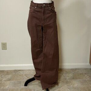 SOLD‼️‼️H&M Divided brown wide leg pants